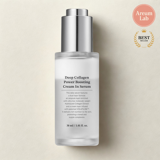 Deep Collagen & Volufiline Power Boosting Cream in Serum | Premium Korean Skincare