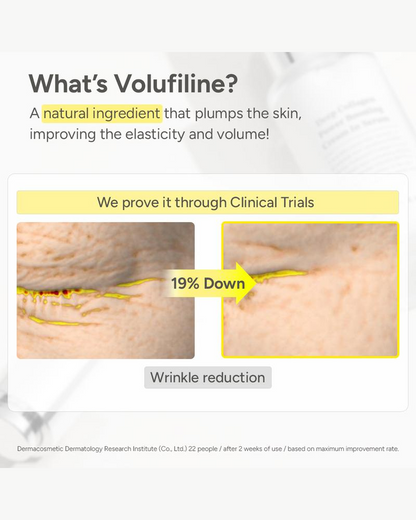 Deep Collagen & Volufiline Power Boosting Cream in Serum | Premium Korean Skincare